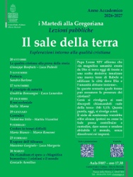 Il sale della Terra. Esplorazione intorno alla qualità cristiana